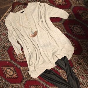 Gray Oversized Sweater